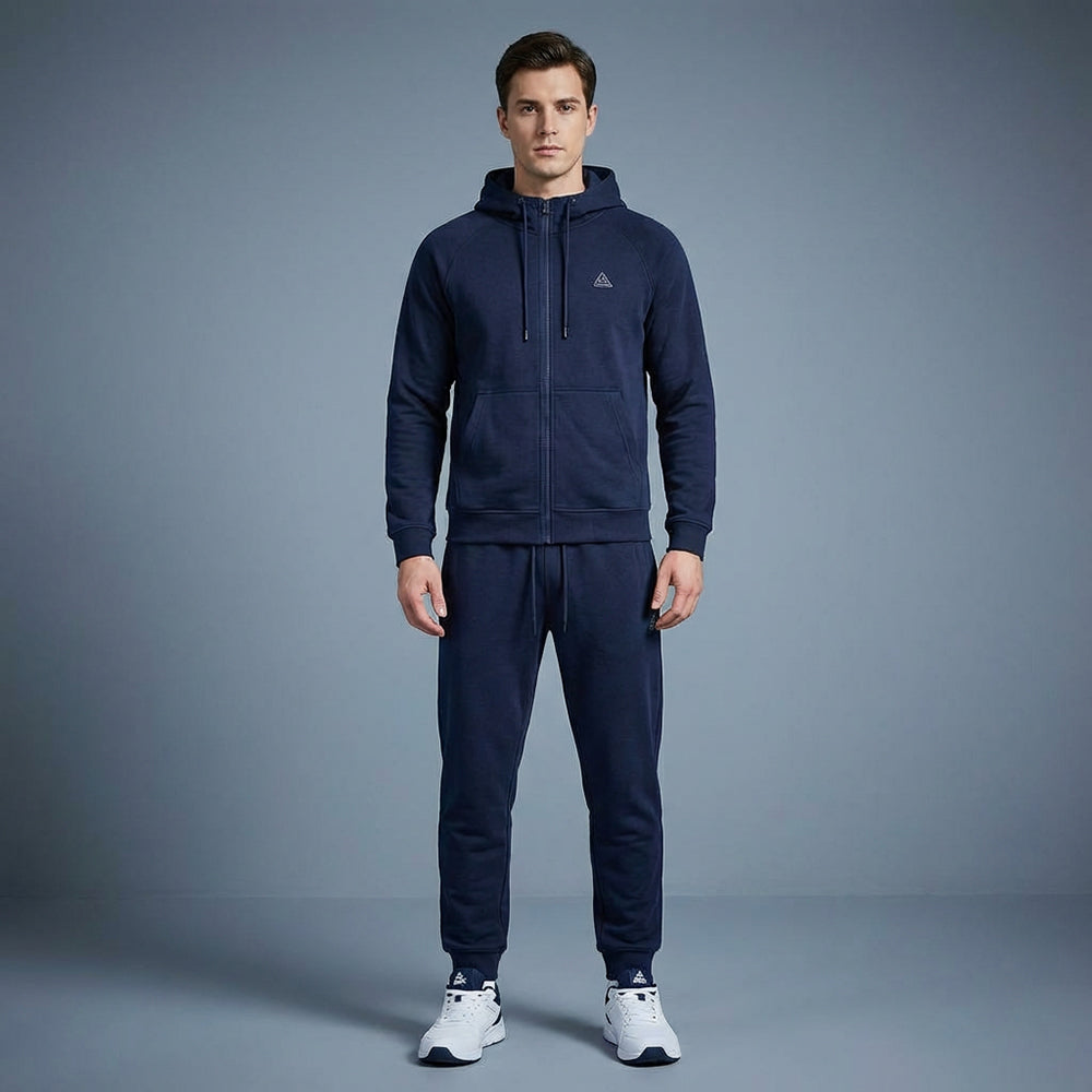PEAK KNITTED TRACKSUIT NAVY