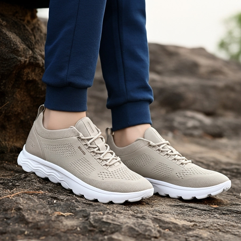 GEOX U SPHERICA A - KNITTED TEXT.