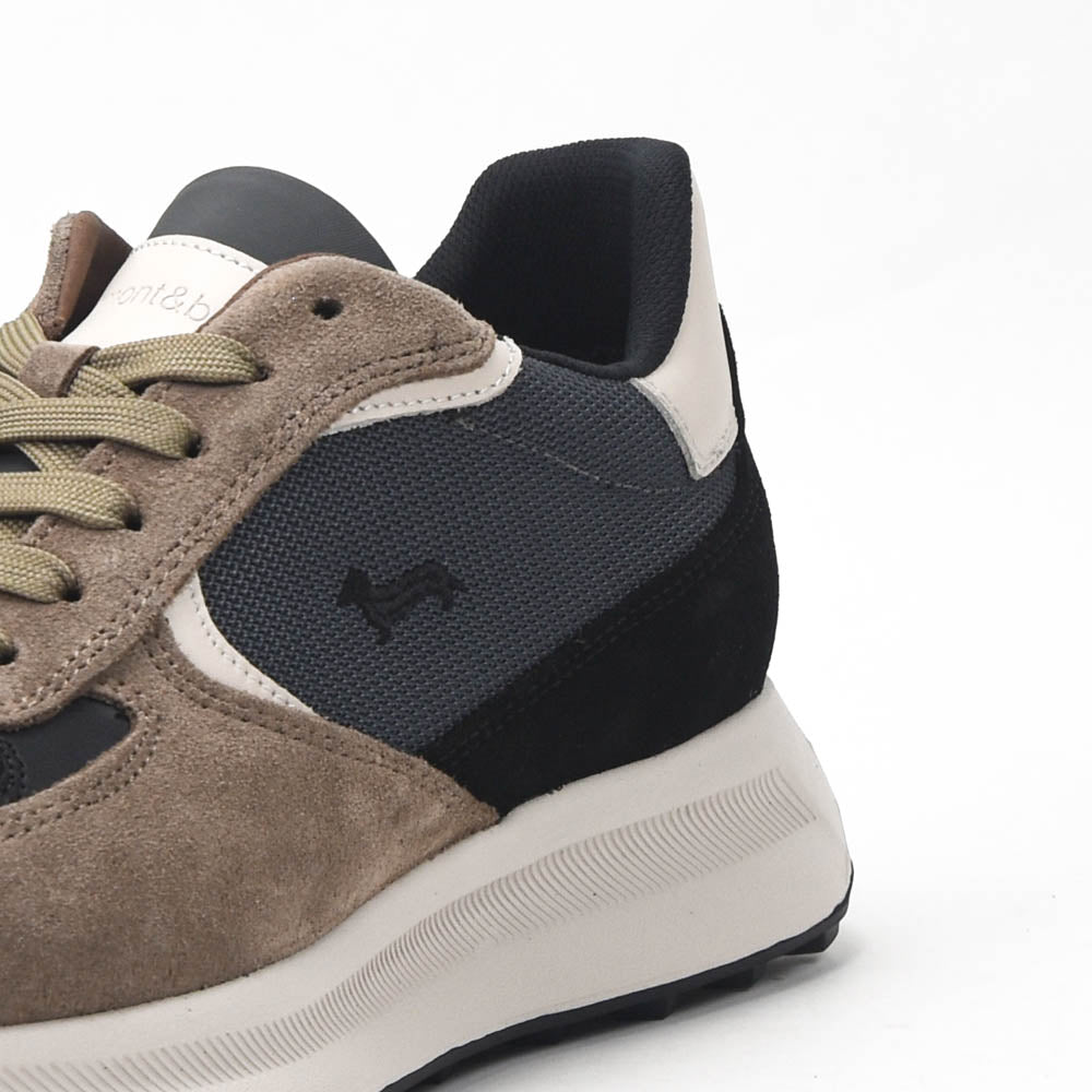 Harmont and Blaine Camoscio Tex Sneakers Homme