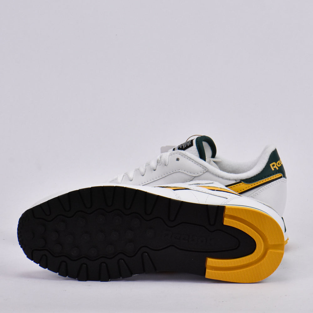 REEBOK CLASSIC LEATHER WHITE/GOLD/GREEN
