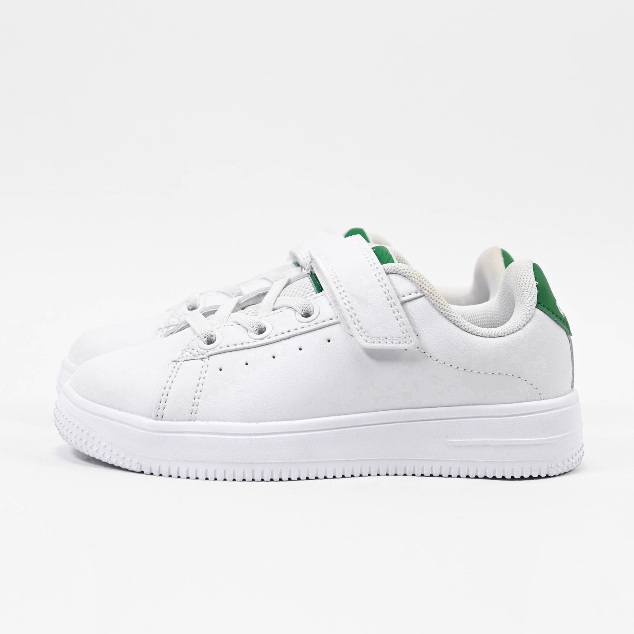 Peak Kids Casual Shoes White Green
