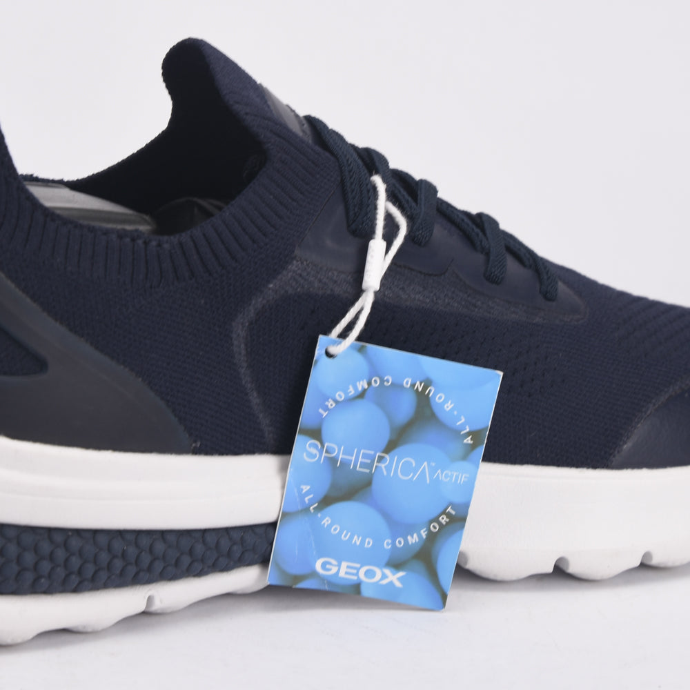 BASKET GEOX U SPHERICA BLEU NUIT