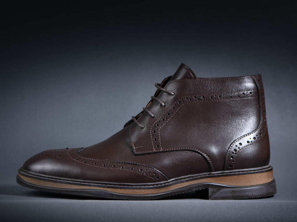 Demi boot tabac