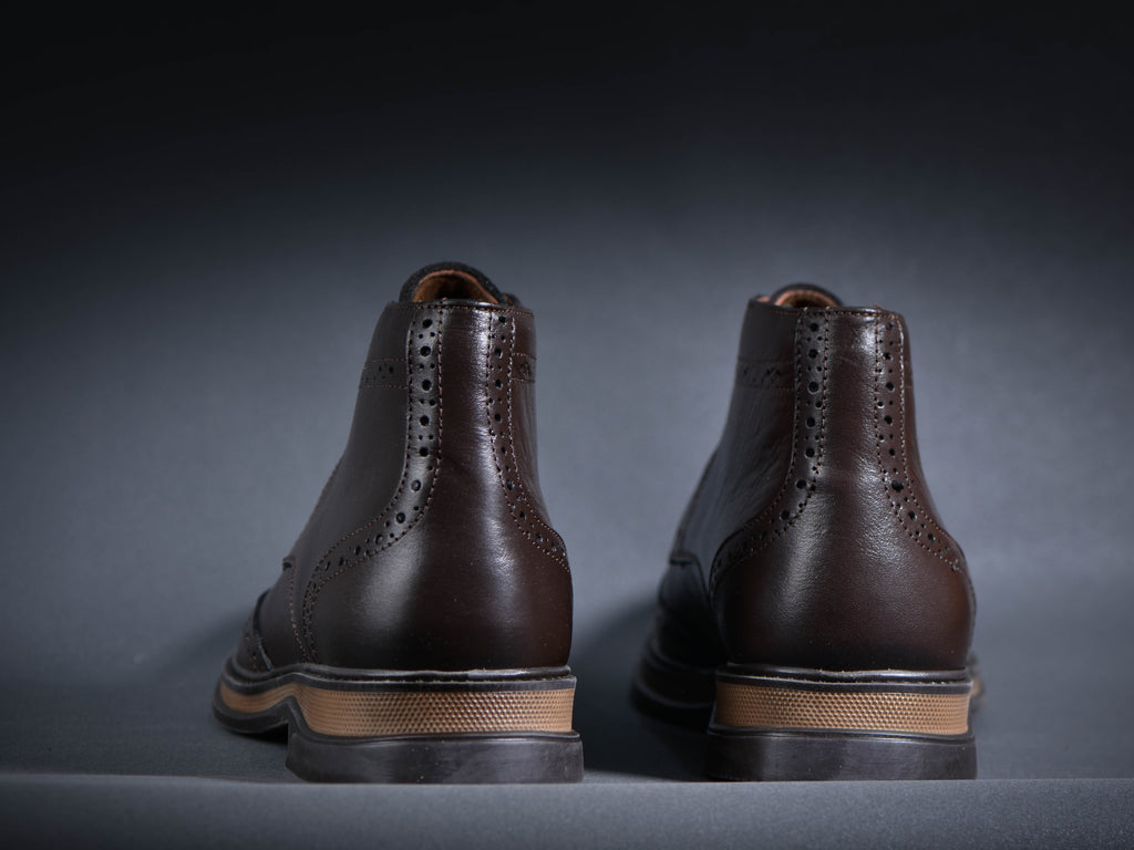 Demi boot tabac