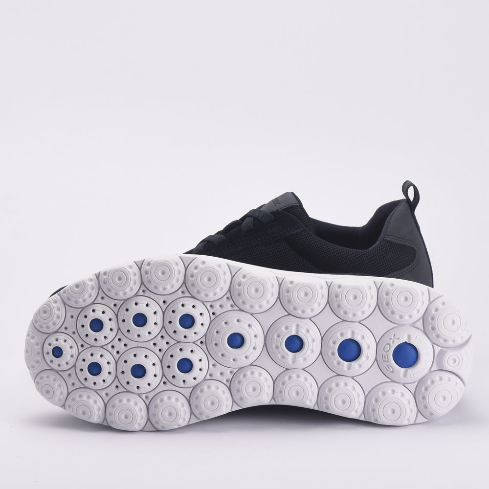 GEOX U SPHERICA A - MESH SUEDE