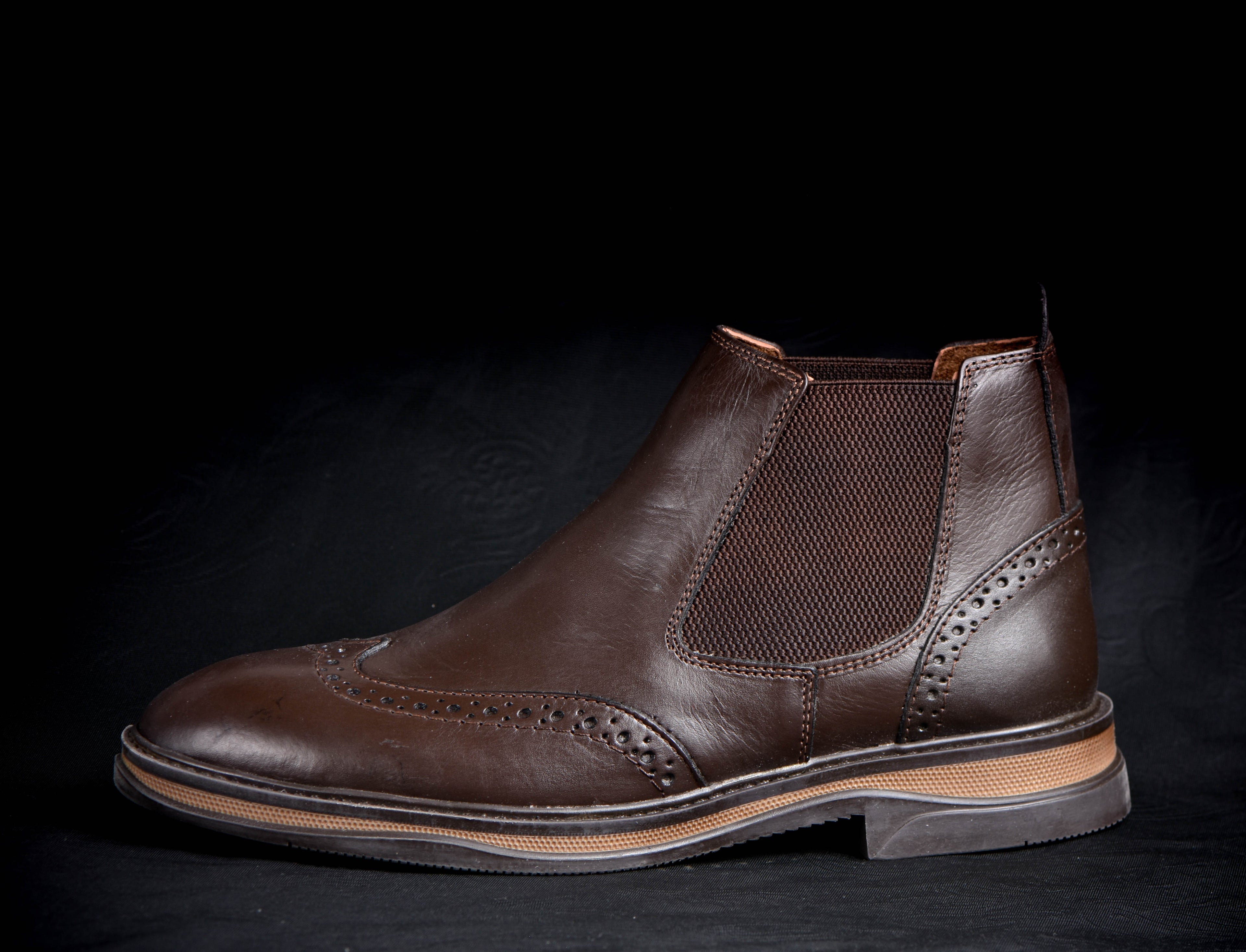 Chelsea boot marron
