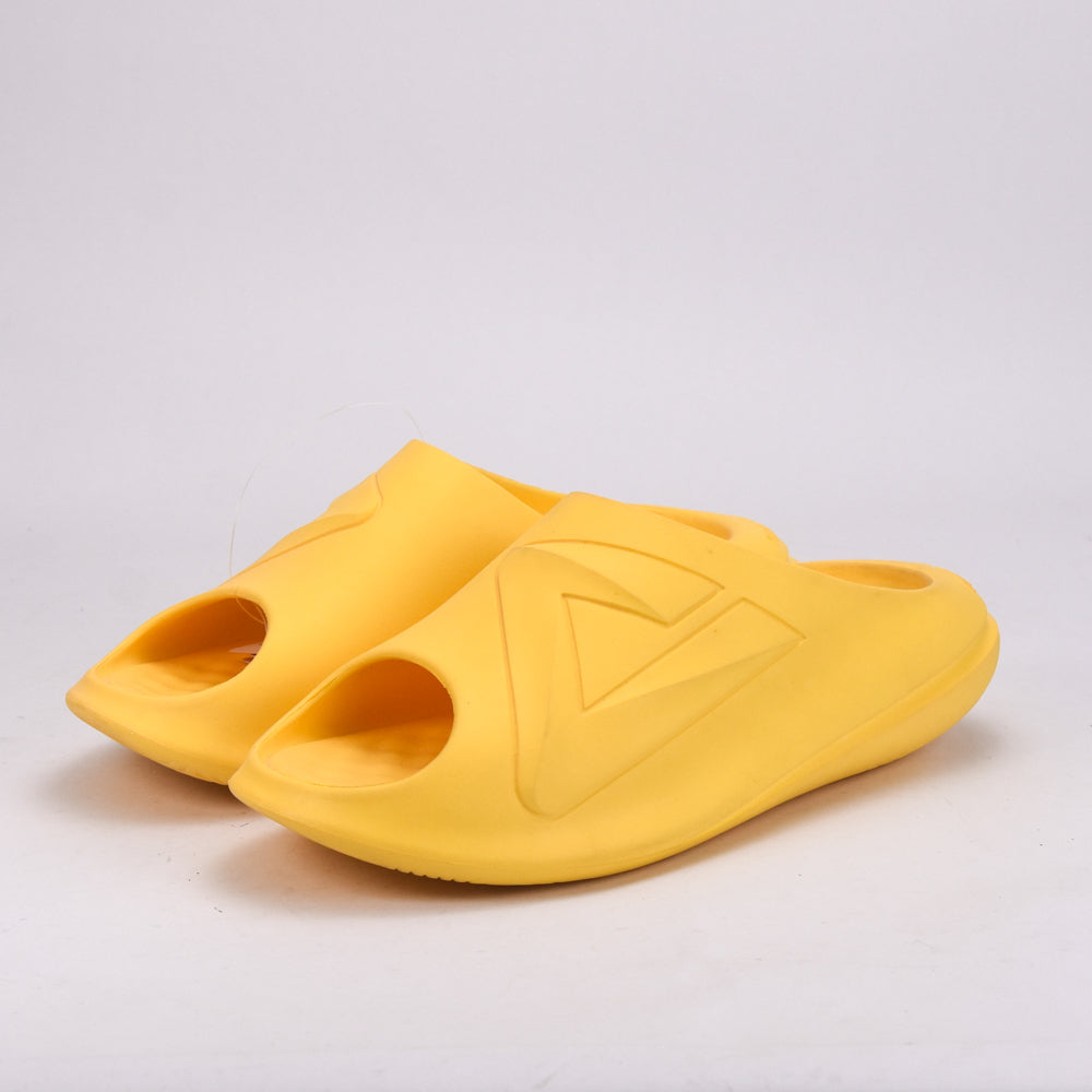 CLAQUETTE PEAK SLIPPERS CHUBBY MUSTARD YELLOW