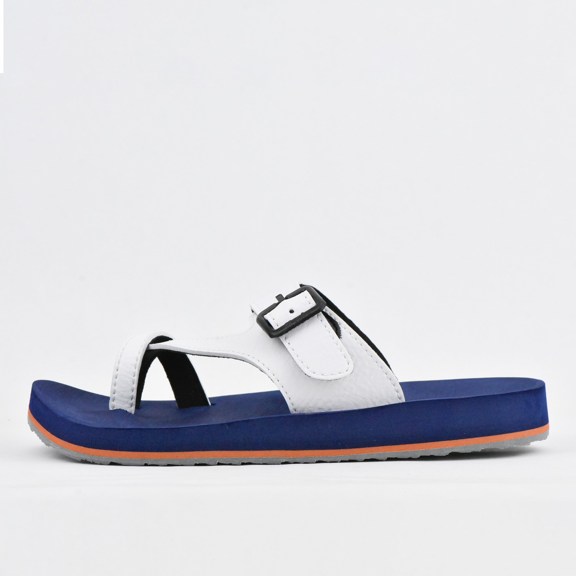 CLAQUETTE AA51M WHITE-NAVY BLUE KITO