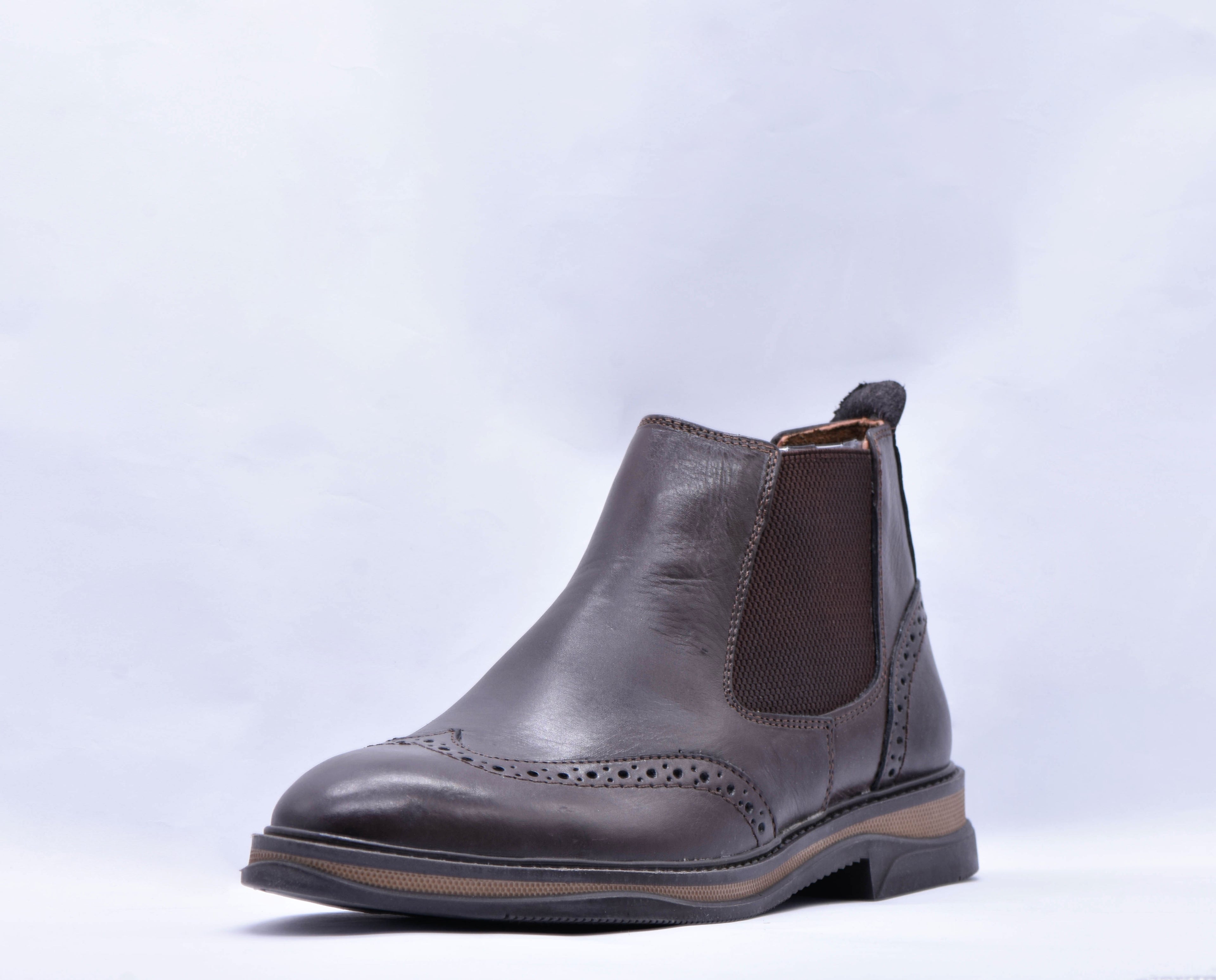 Chelsea boot marron