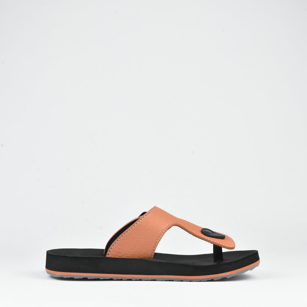 CLAQUETTE AA54M ORANGE BLACK KITO