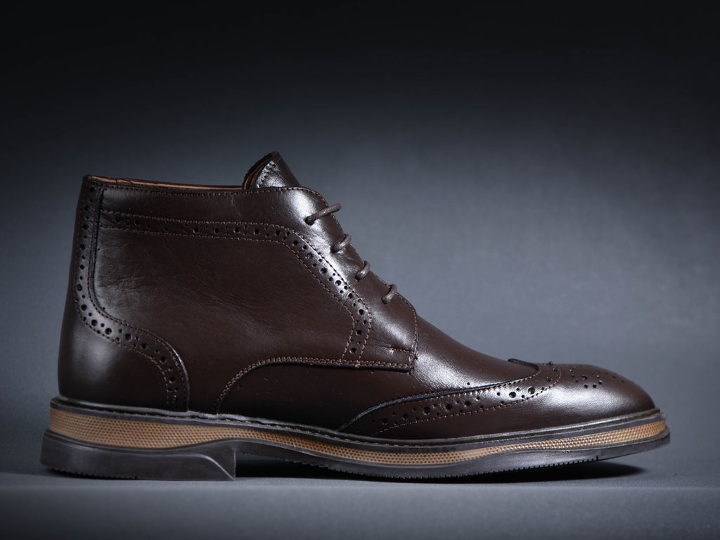Demi boot tabac