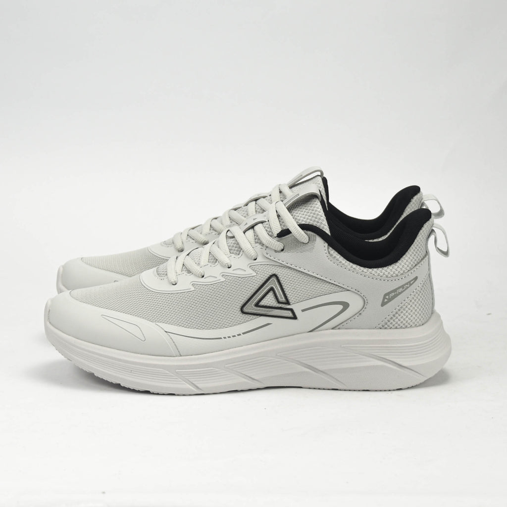 PEAK TRAINING RUNNING SHOES-GREY
