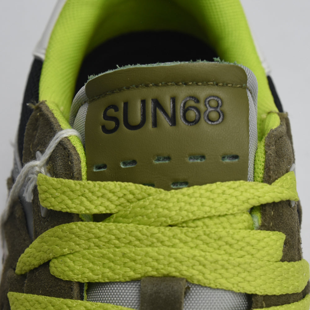 BASKET SUN68-JAKI-OUTDOOR-19-MILITAIRE