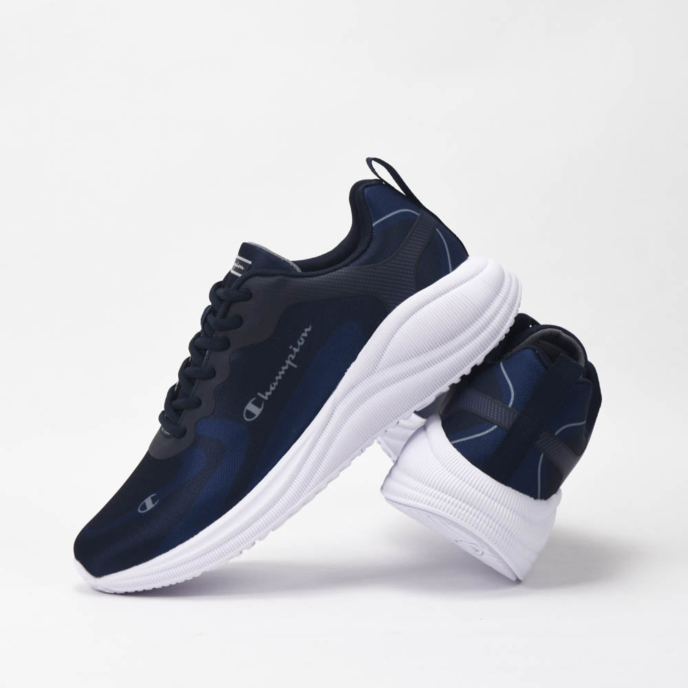 Champion Syphon Script 2.0 Running Inspired Trainers Navy Blue