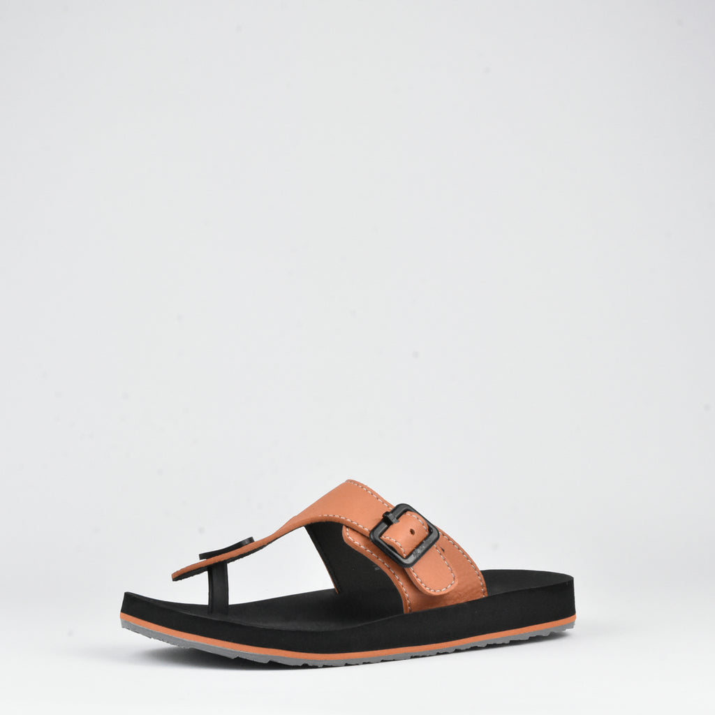 CLAQUETTE AA54M ORANGE BLACK KITO