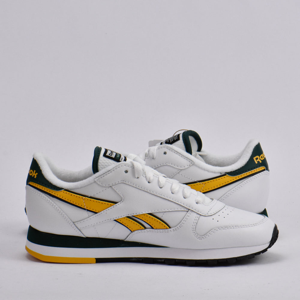 REEBOK CLASSIC LEATHER WHITE/GOLD/GREEN