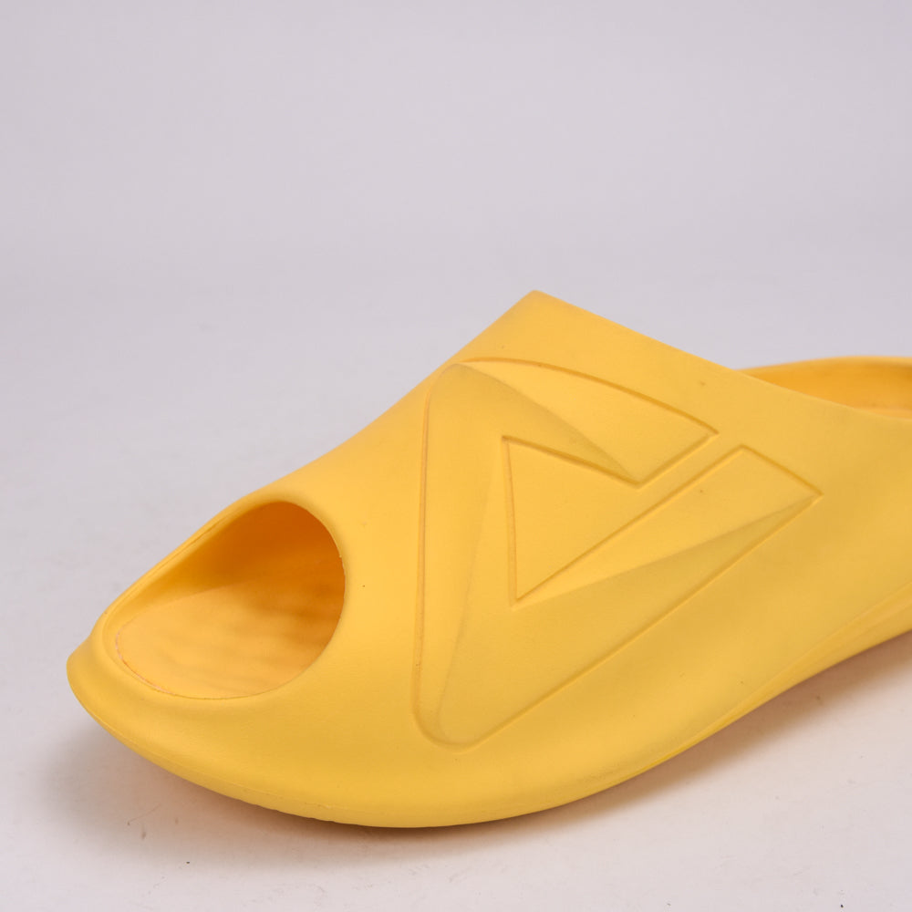 CLAQUETTE PEAK SLIPPERS CHUBBY MUSTARD YELLOW