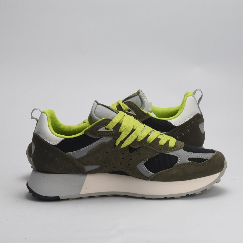 BASKET SUN68-JAKI-OUTDOOR-19-MILITAIRE