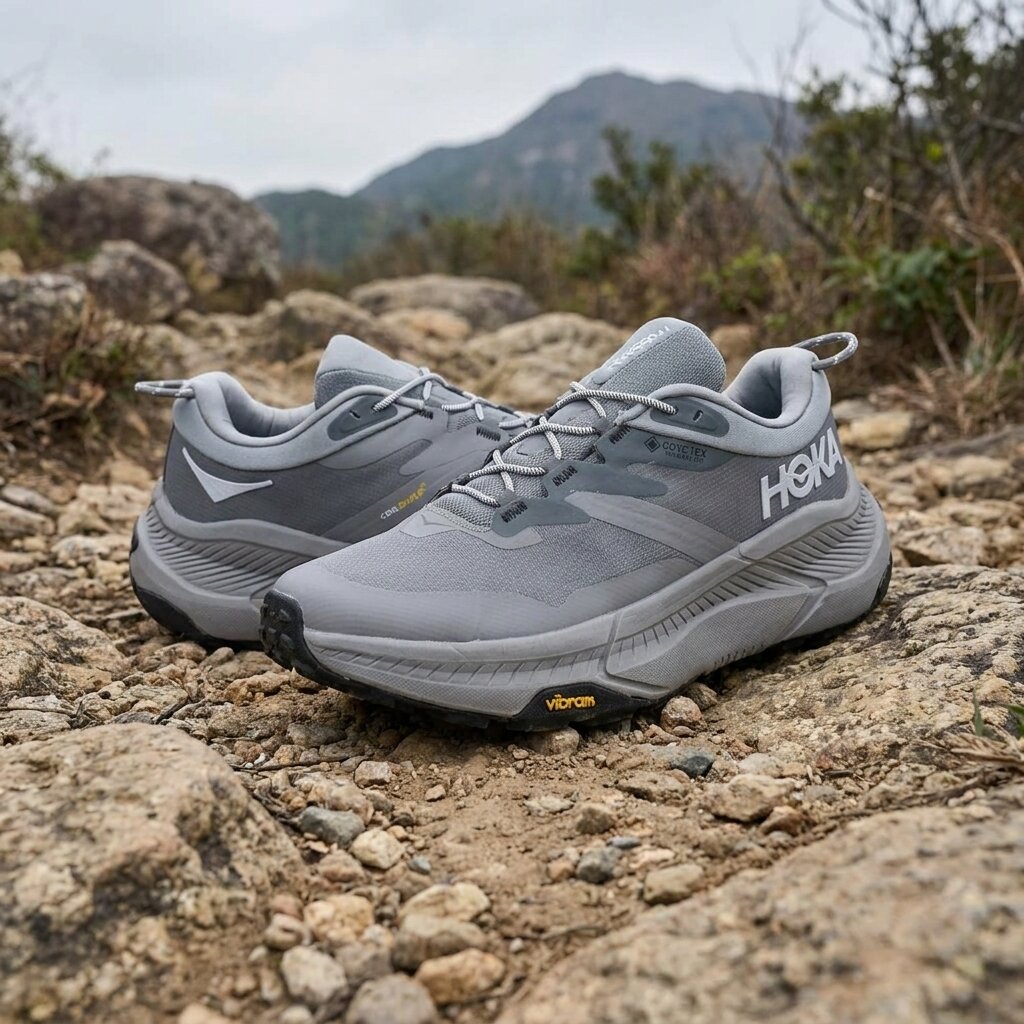 HOKA Transport GORE-TEX Forest Floor Limestone Sneakers