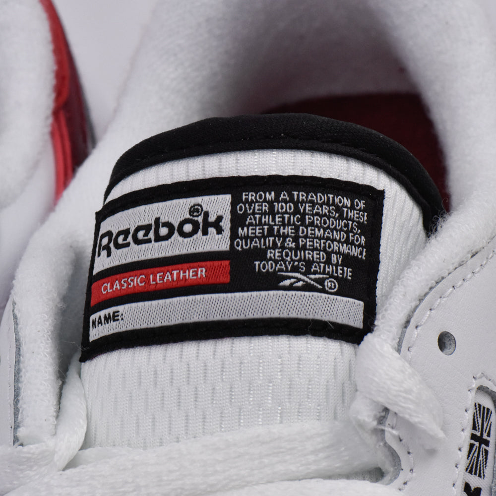 REEBOK CLASSIC LEATHER WHITE/RED/BLACK