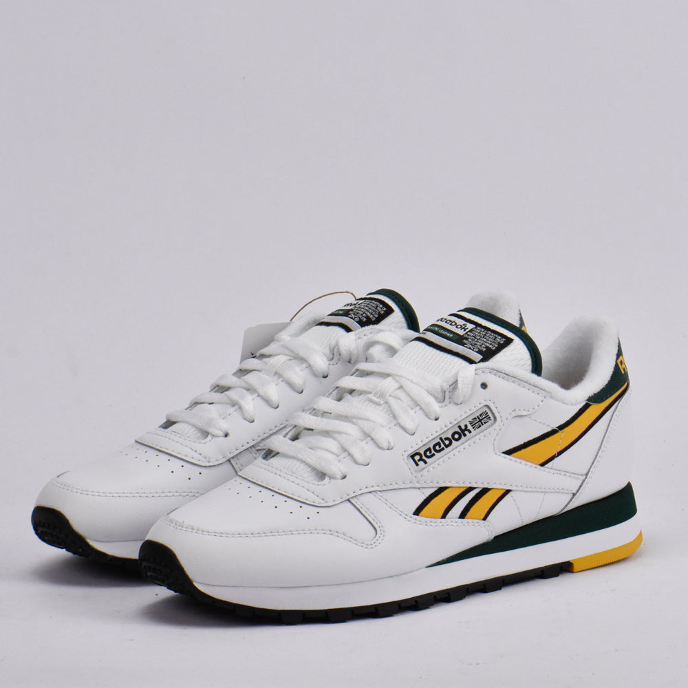 REEBOK CLASSIC LEATHER WHITE/GOLD/GREEN