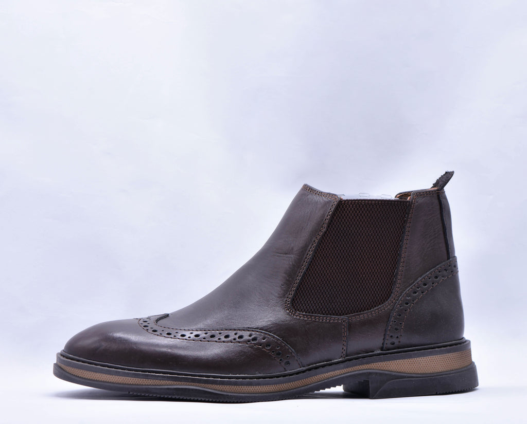 Chelsea boot marron