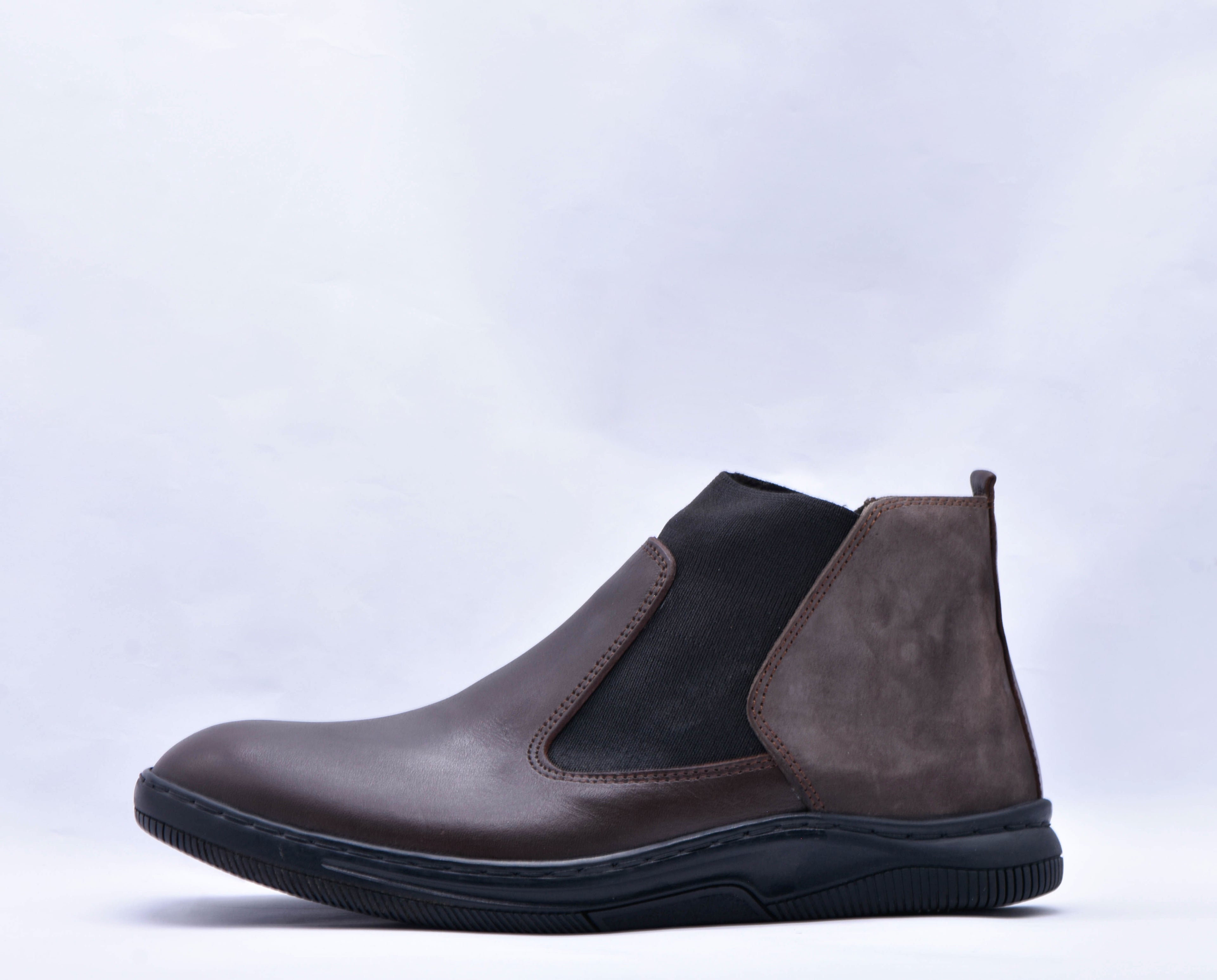 Chelsea boot orthopédique noir