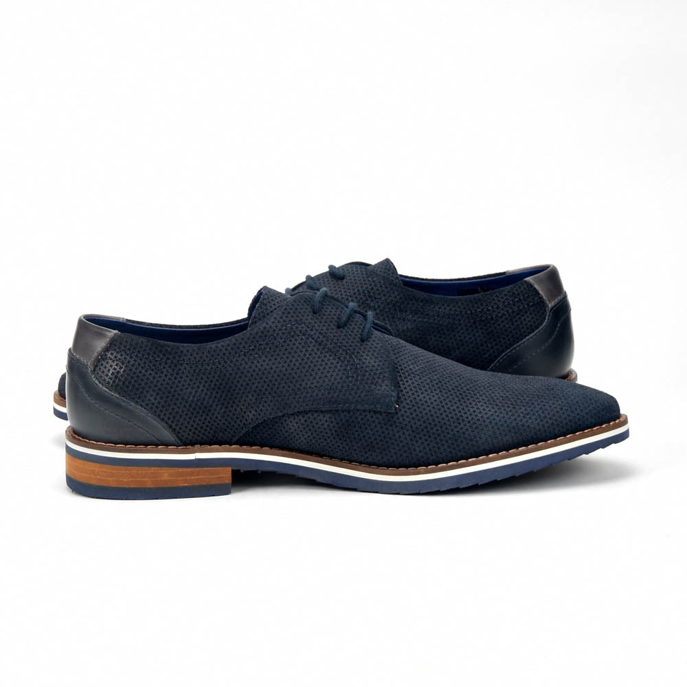 ANDRÉ CHAUSSURE CLASSIQUE HOMME GRILLE MARINE