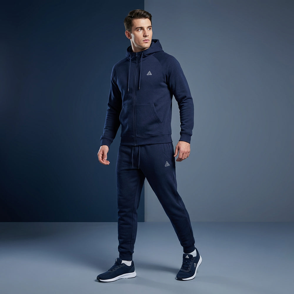 PEAK KNITTED TRACKSUIT NAVY