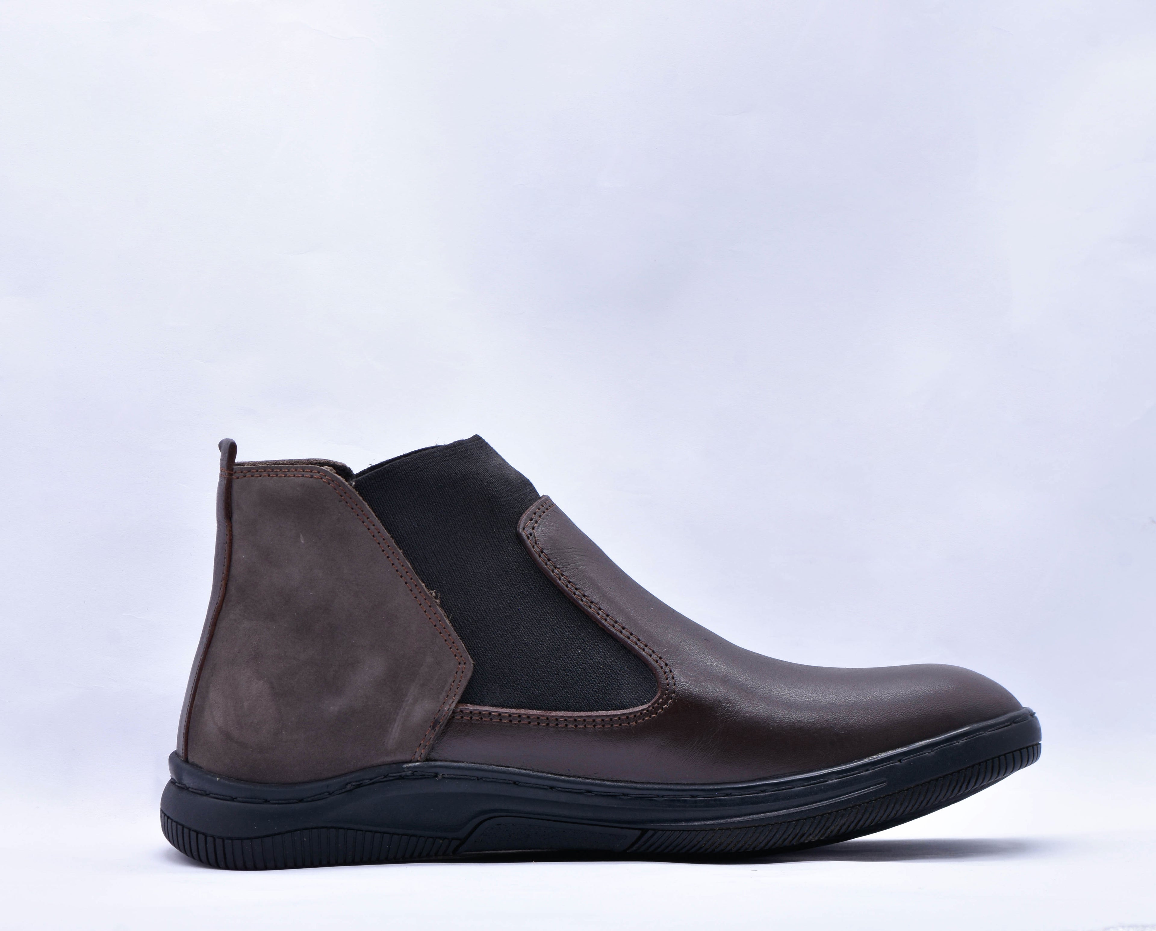 Chelsea boot orthopédique noir