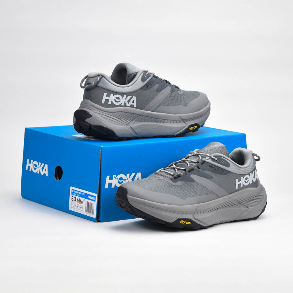 HOKA Transport GORE-TEX Forest Floor Limestone Sneakers