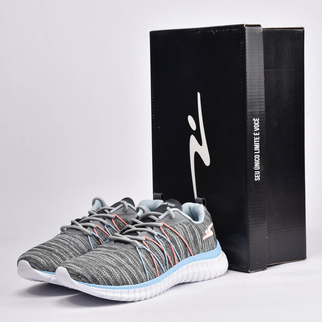 FLEX UP CINZA/SKY BLUE/SALMAO