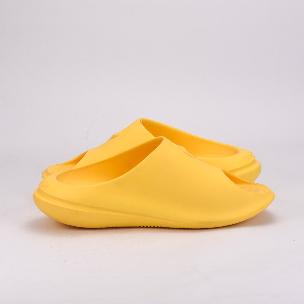 CLAQUETTE PEAK SLIPPERS CHUBBY MUSTARD YELLOW