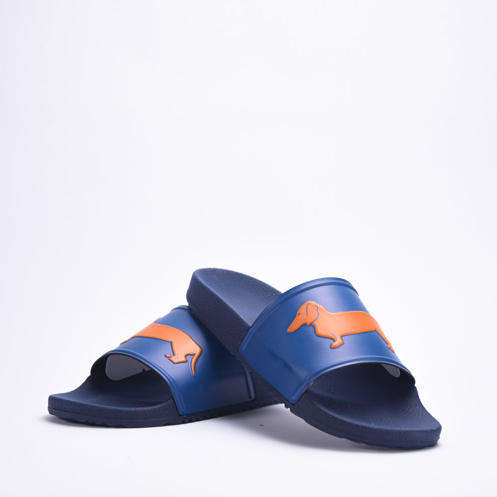 CIABATTA UOMO EVA - LOGO AVIO - ARANCIO
