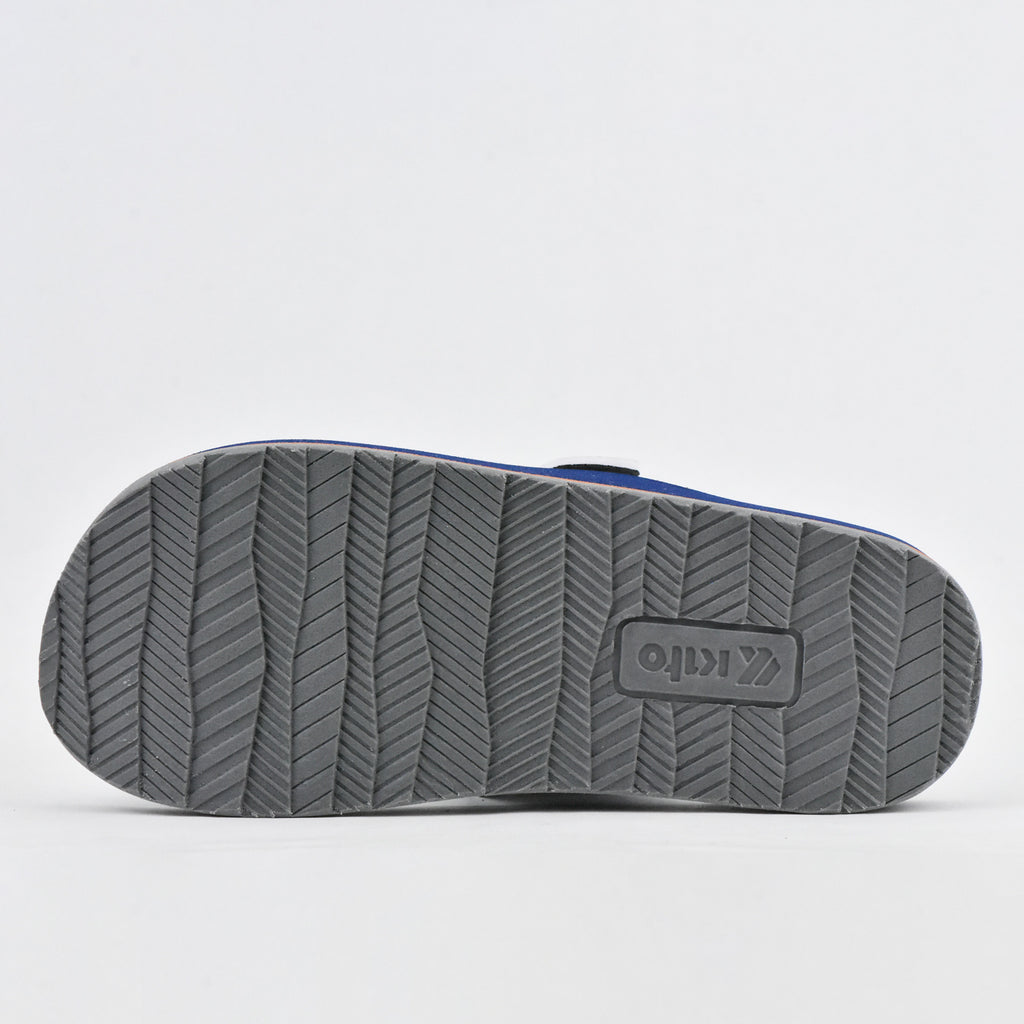 CLAQUETTE AA51M WHITE-NAVY BLUE KITO