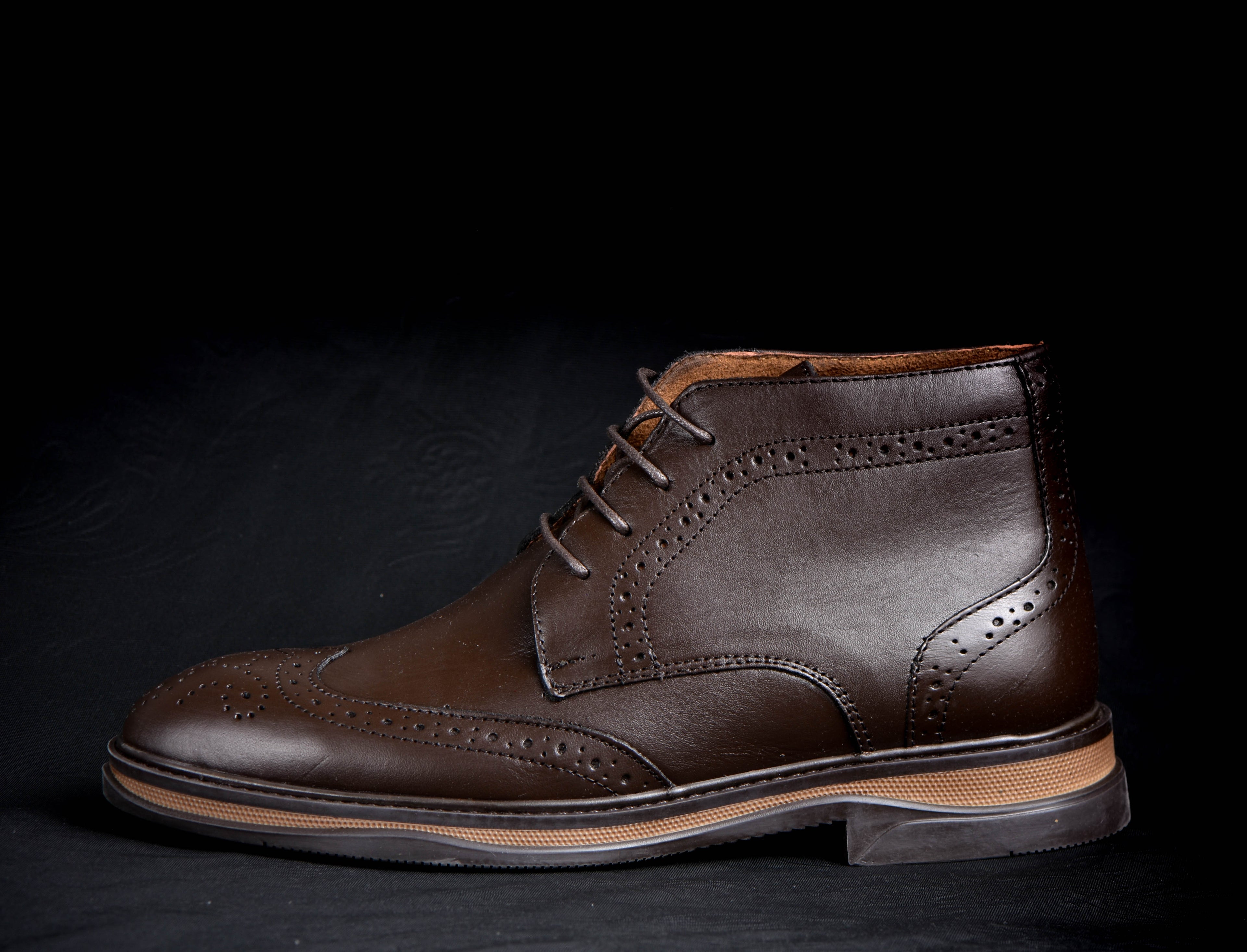 Demi boot tabac