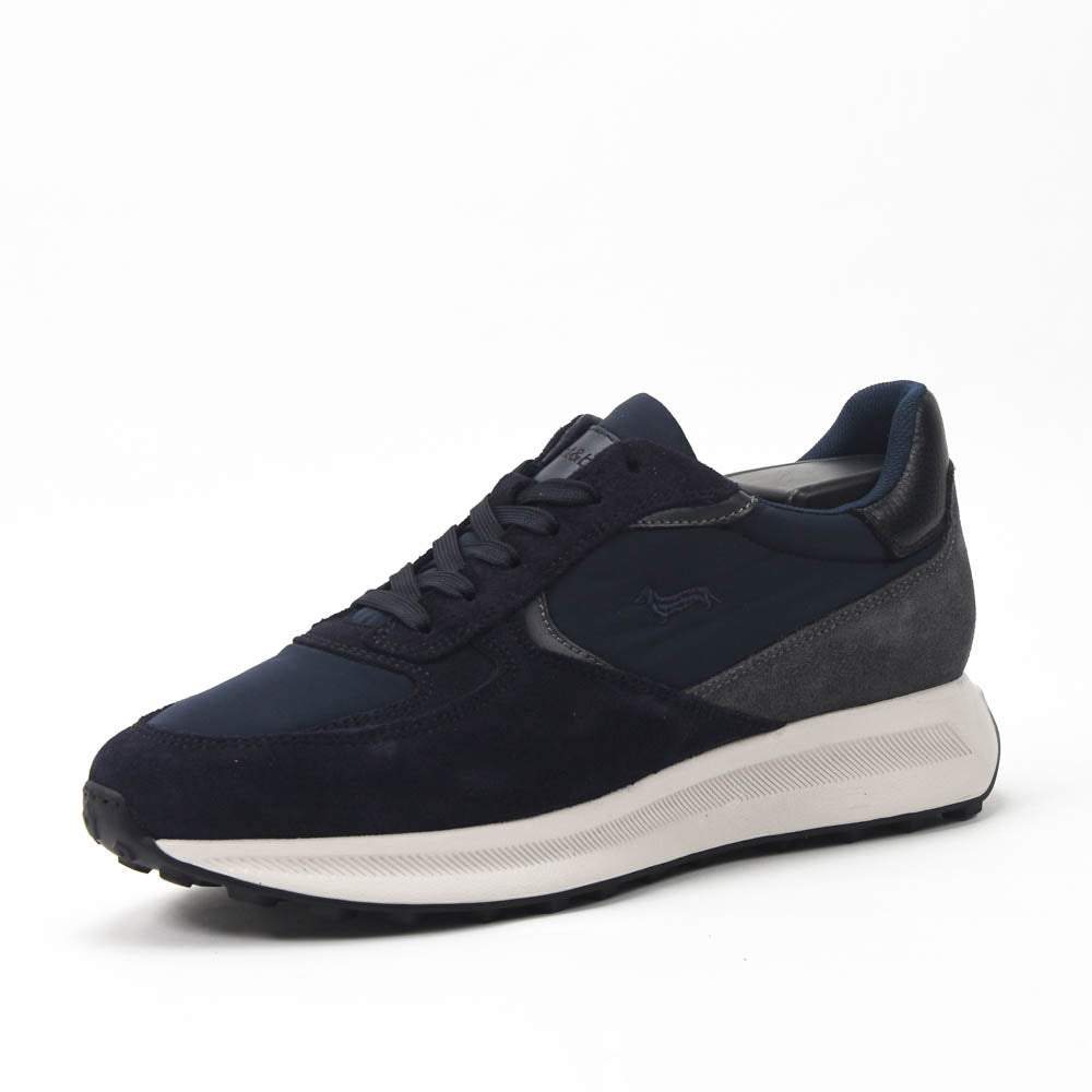 Harmont and Blaine Camoscio Tex Sneakers Homme