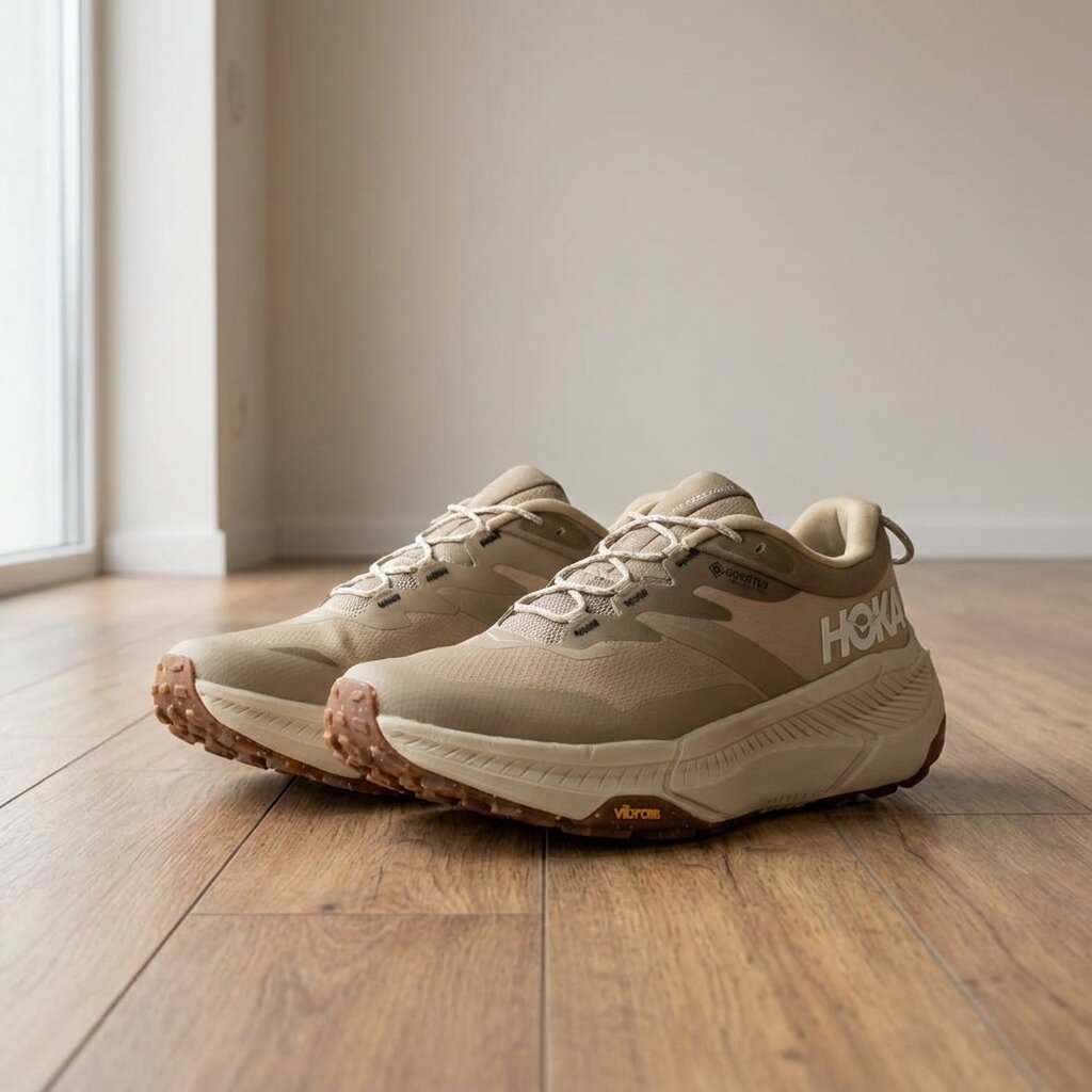 HOKA Transport GORE-TEX Dune Eggnog Sneakers