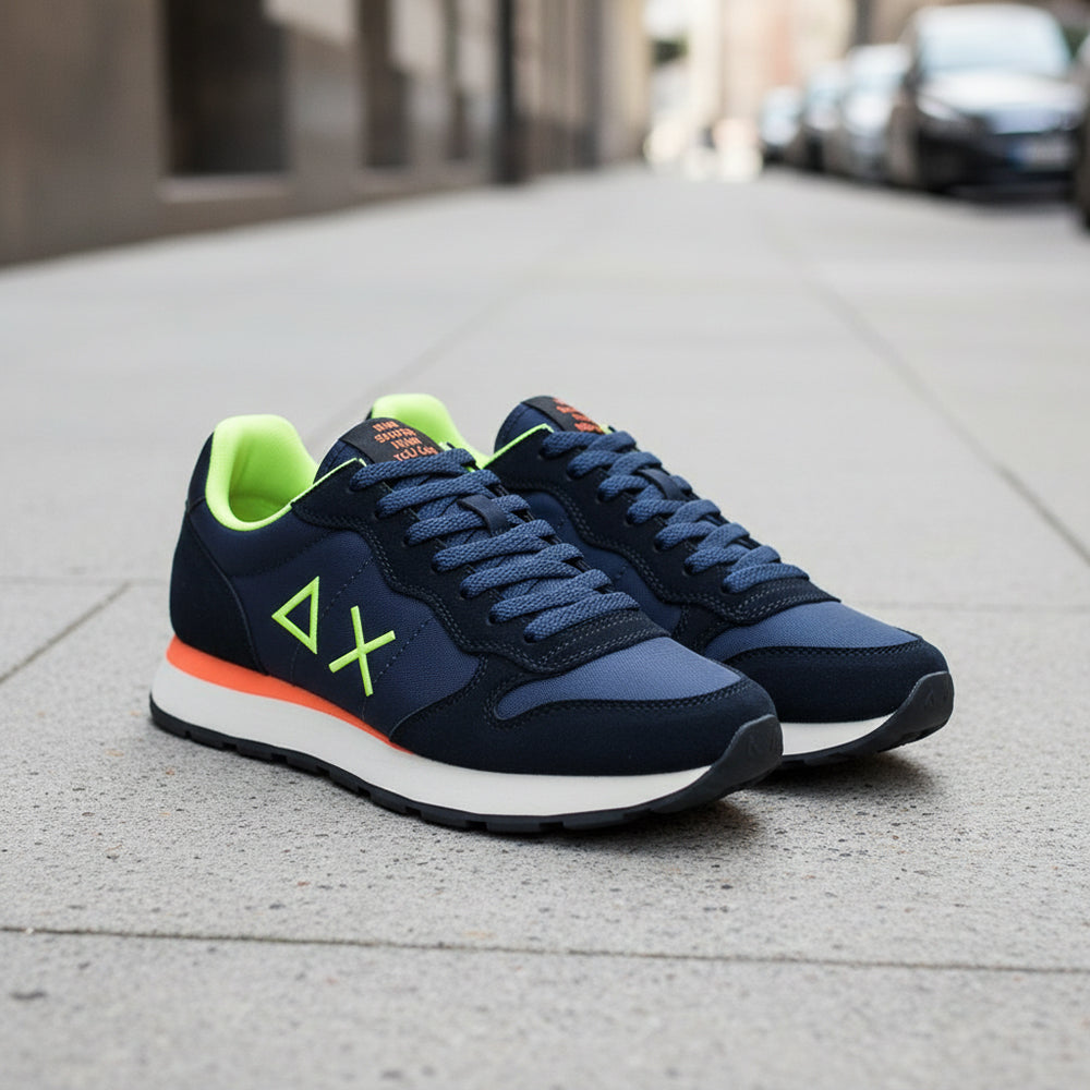 BASKET SUN68 TOM FLUO