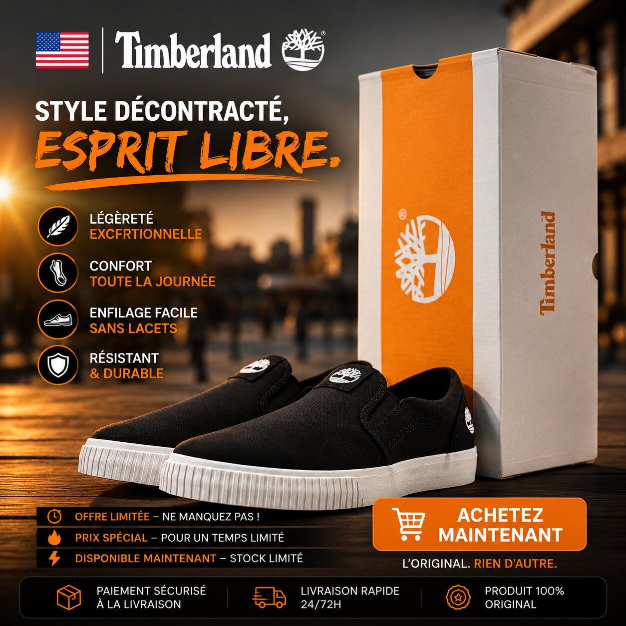 Timberland Mylo Bay Slip-On Canvas Shoes