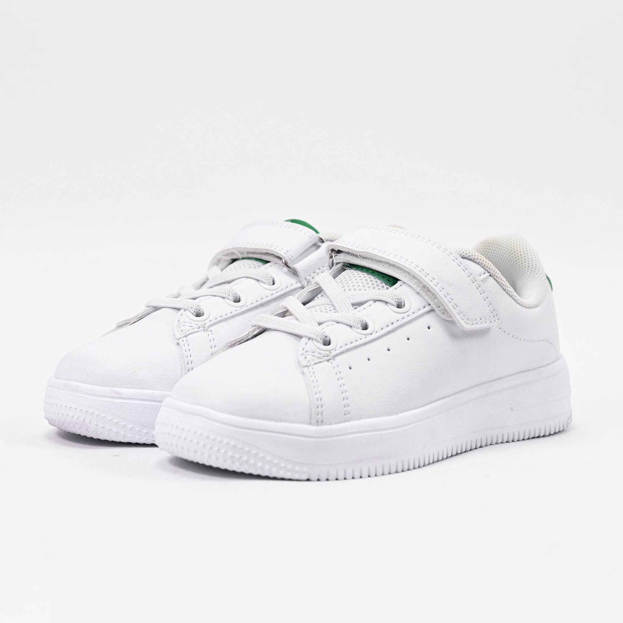 Peak Kids Casual Shoes White Green